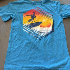 Boy's short-sleeve surfer graphic t-shirt